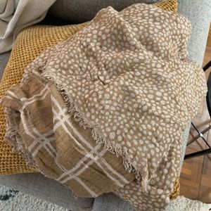 J.Crew double sided lightweight scarf